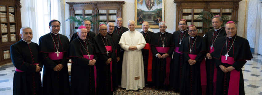 Obispos peruanos y el Papa León XIV