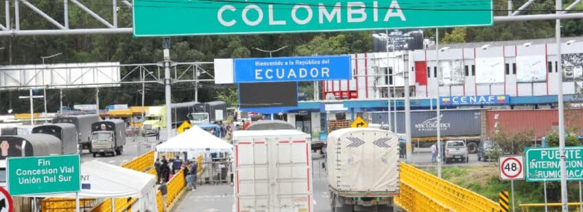 Frontera Ecuador Colombia