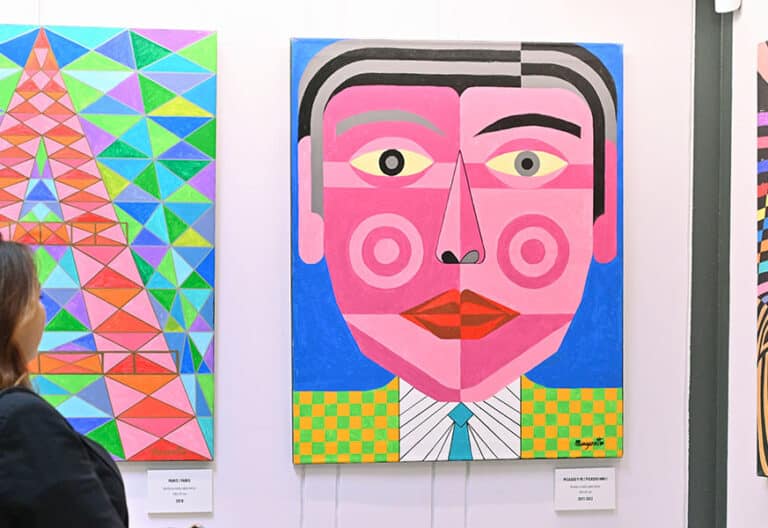 Exposición 'El arte como un gran escenario donde las imágenes nunca dejan de hablar', organizada por la Muestra de Cine Internacional de Palencia como homenaje al polifacético artistaRamón Margareto