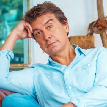 El actor y director Javier Veiga