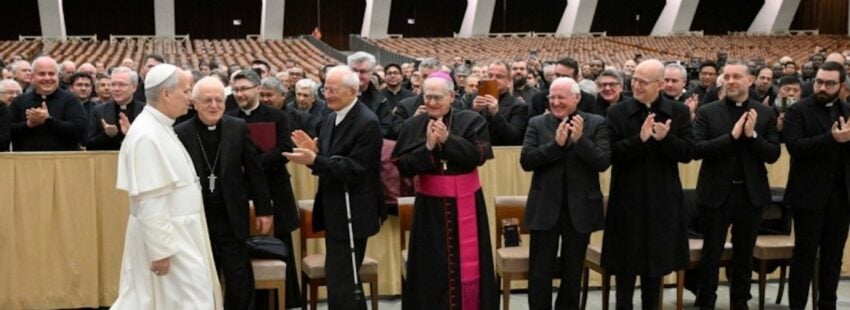 León XIV pide al clero de Roma “reavivar el don de Dios” y volver al anuncio del Evangelio