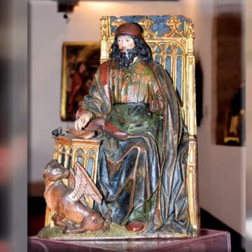 El san Lucas de Gil de Siloé, en el Museo Diocesano de Arte Sacro de Palencia