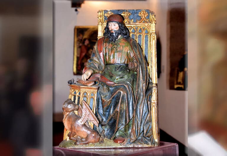 El san Lucas de Gil de Siloé, en el Museo Diocesano de Arte Sacro de Palencia
