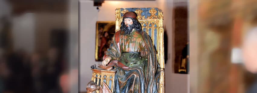 El san Lucas de Gil de Siloé, en el Museo Diocesano de Arte Sacro de Palencia