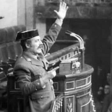 Tejero en el golpe del 23F