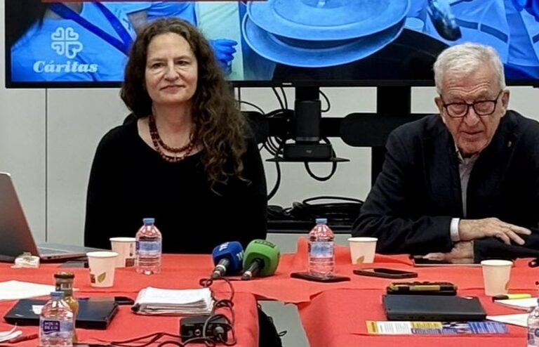 Tetiana Stawnychy, presidenta de Cáritas Ucrania