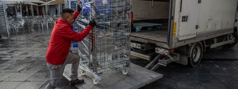 Trabajador migrante en Toledo