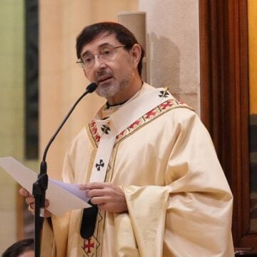José Cobo, en la eucaristía de la asamblea presbiteral de Madrid