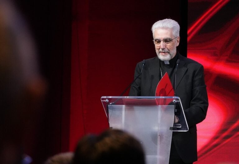 Luis Marín, durante su ponencia en Convivium