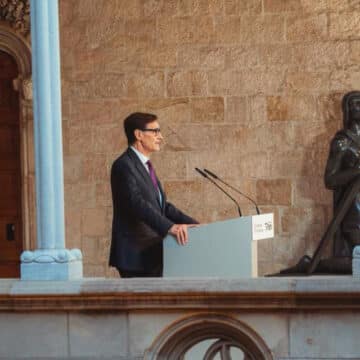 Salvador Illa, president de la Generalitat de Cataluña