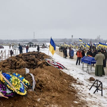 Cuarto aniversario de la guerra de Ucrania