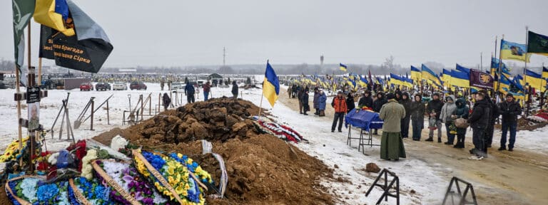 Cuarto aniversario de la guerra de Ucrania