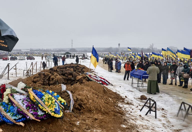 Cuarto aniversario de la guerra de Ucrania