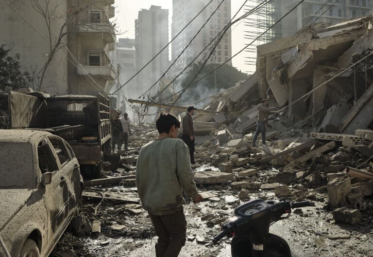 Bombardeos en Líbano