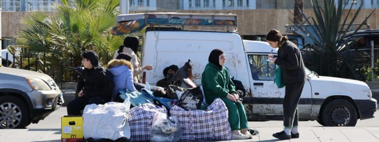 Desplazados en Beirut, Líbano