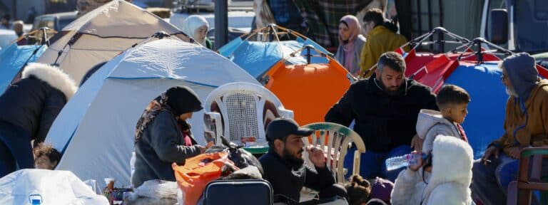 Desplazados en Líbano