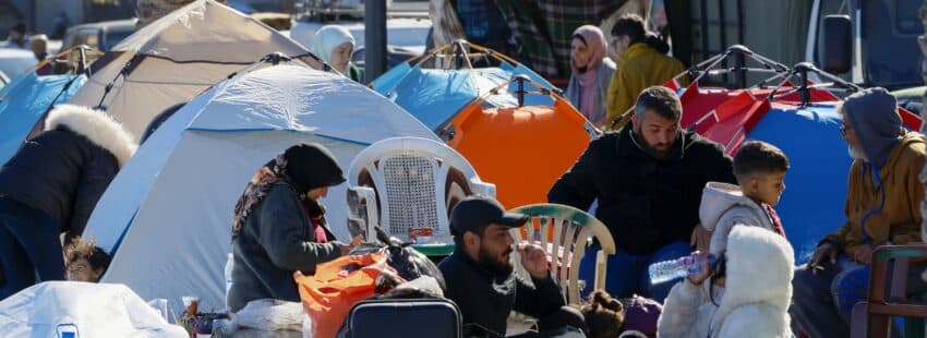 Desplazados en Líbano