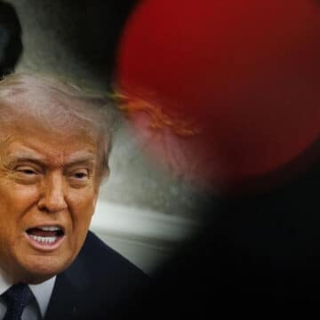 Donald Trump, presidente de Estados Unidos, en la Casa Blanca