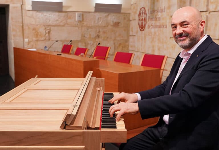 Francisco José Udaondo, director del Instituto Universitario de Música Sacra, de la Universidad