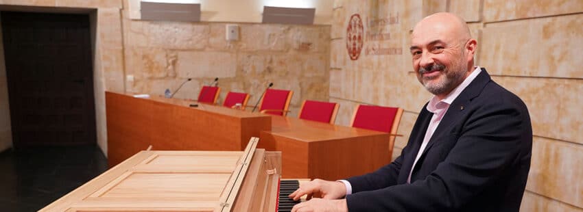 Francisco José Udaondo, director del Instituto Universitario de Música Sacra, de la Universidad