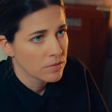 la santa de Lucca, interpretada por Laura Lebó