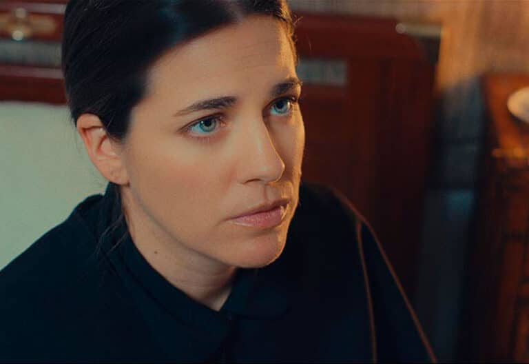 la santa de Lucca, interpretada por Laura Lebó