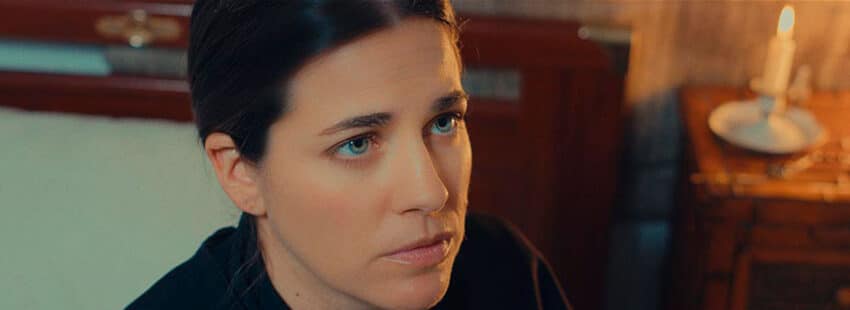 la santa de Lucca, interpretada por Laura Lebó