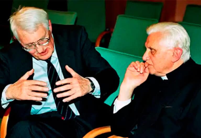 Fallece a los 96 años Jürgen Habermas, el pensador laico que dialogó con Benedicto XVI y