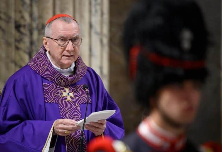 Misa presidida por el Cardenal Pietro Parolin, Secretario de Estado de la Santa Sede