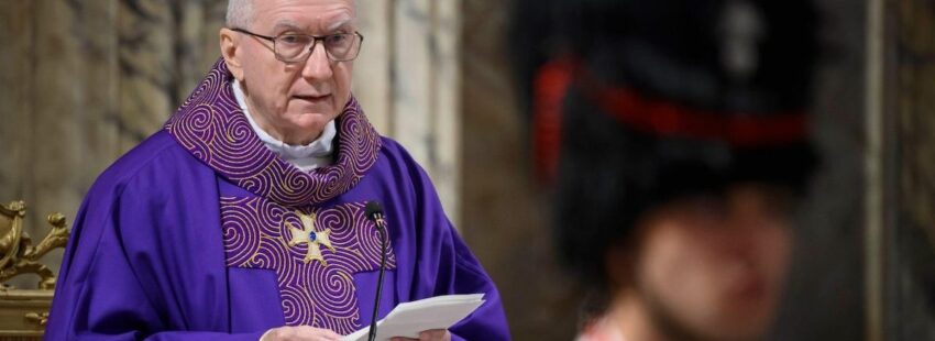 Misa presidida por el Cardenal Pietro Parolin, Secretario de Estado de la Santa Sede