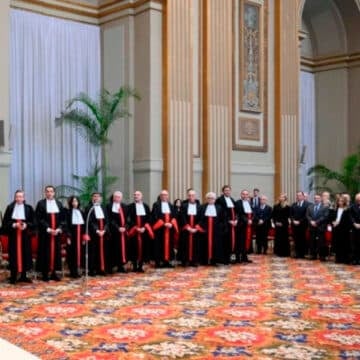 El Papa inaugura el Año Judicial vaticano: “La justicia es el ejercicio de una forma ordenada de