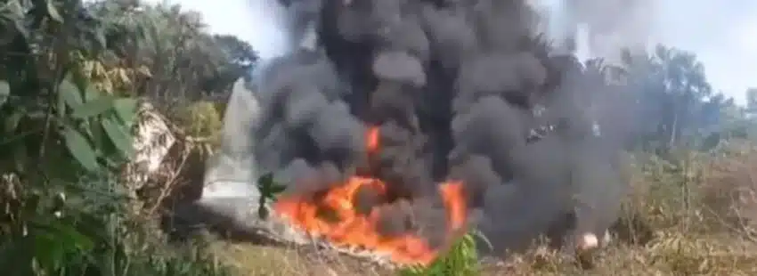 Tragedia aérea en Colombia