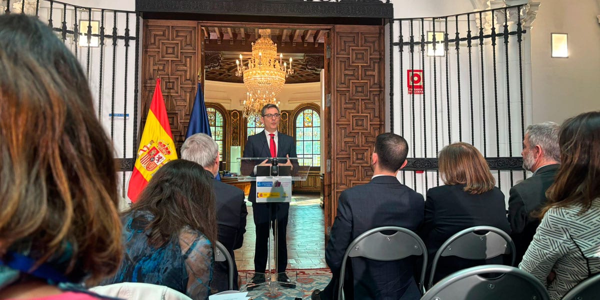 Bolaños comparece tras firmar el protocolo de abusos