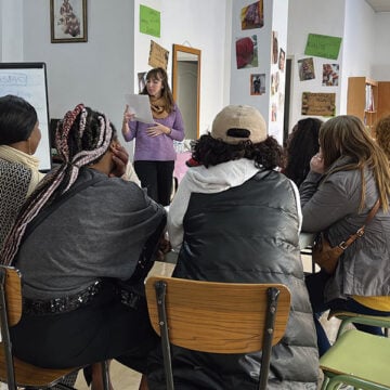 Mujeres de los proyectos de Oblatas en Almería
