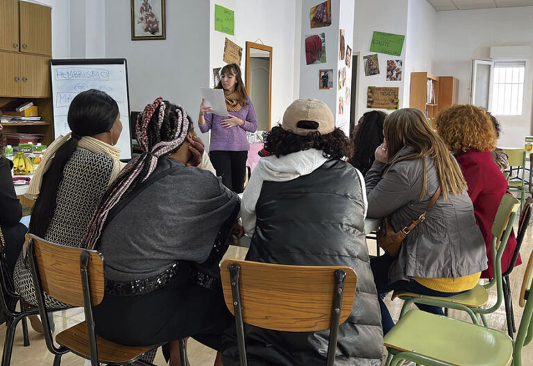 Mujeres de los proyectos de Oblatas en Almería