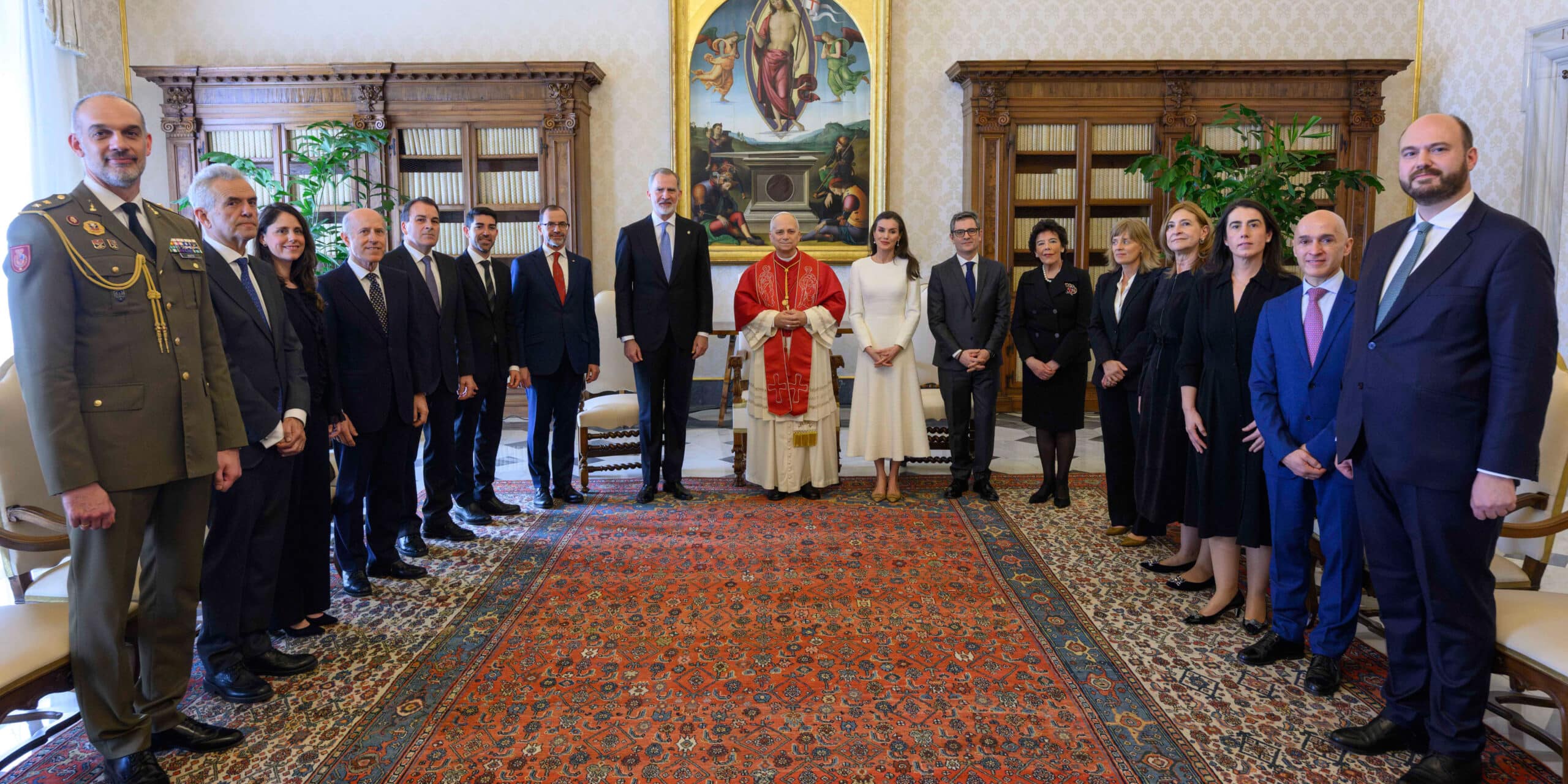 León XIV recibe a los Reyes de España en el Vaticano