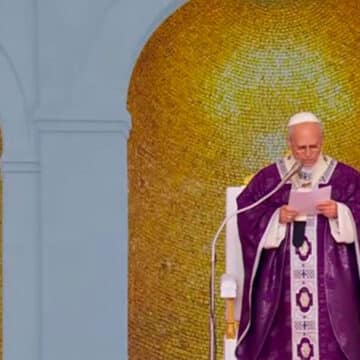 El Papa, en la misa de Mónaco