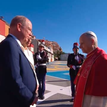 León XIV, en Mónaco