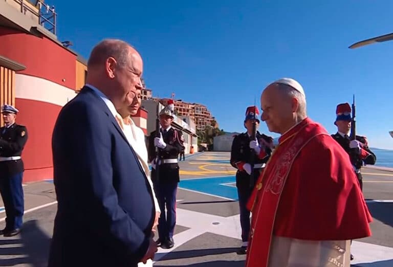 León XIV, en Mónaco