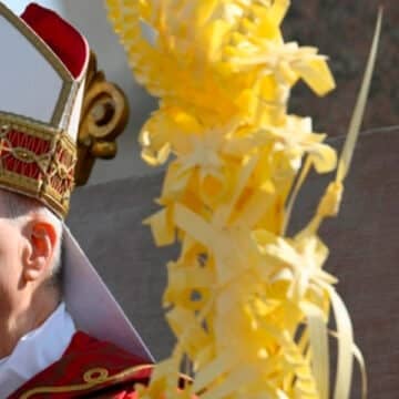 León XIV se encomienda en el Domingo de Ramos al “Rey de la paz”, mientras alrededor “se