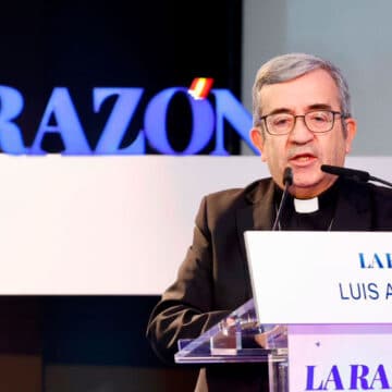 Luis Argüello, presidente de la Conferencia Episcopal Española y arzobispo de Valladolid, en un