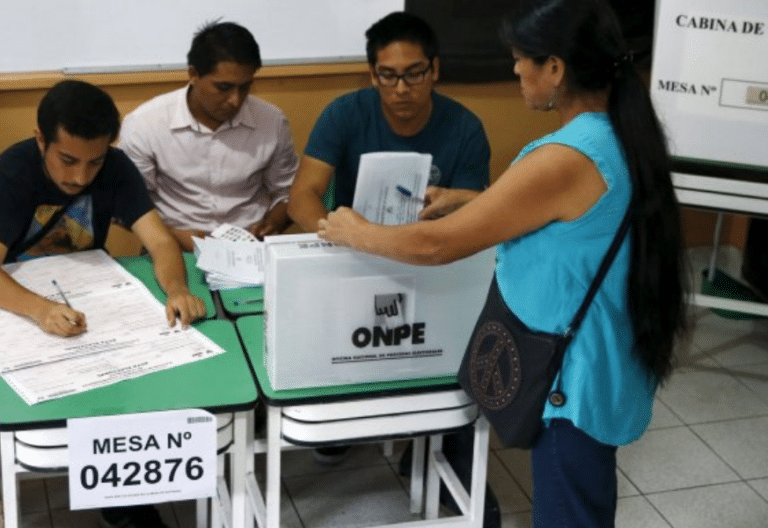 Elecciones Perú
