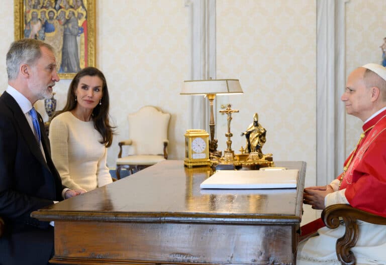 León XIV recibe a los Reyes de España en el Vaticano