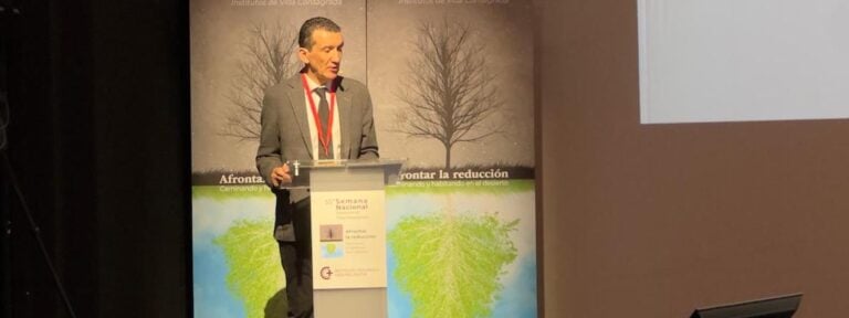 Ángel Cordovilla en la 55ª Semana Nacional para Institutos de Vida Consagrada. Foto: ITVR