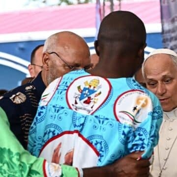 León XIV, en el hospital psiquiátrico de Malabo