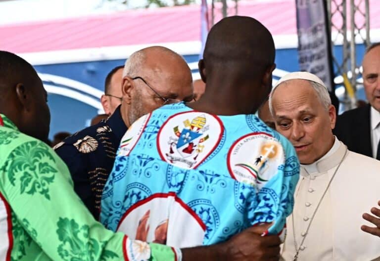 León XIV, en el hospital psiquiátrico de Malabo