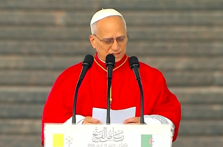 León XIV en Argelia
