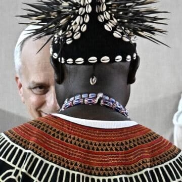 León XIV en Camerún