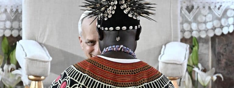 León XIV en Camerún