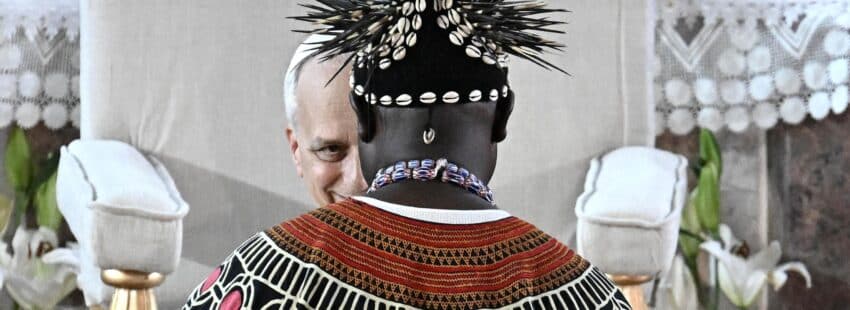 León XIV en Camerún